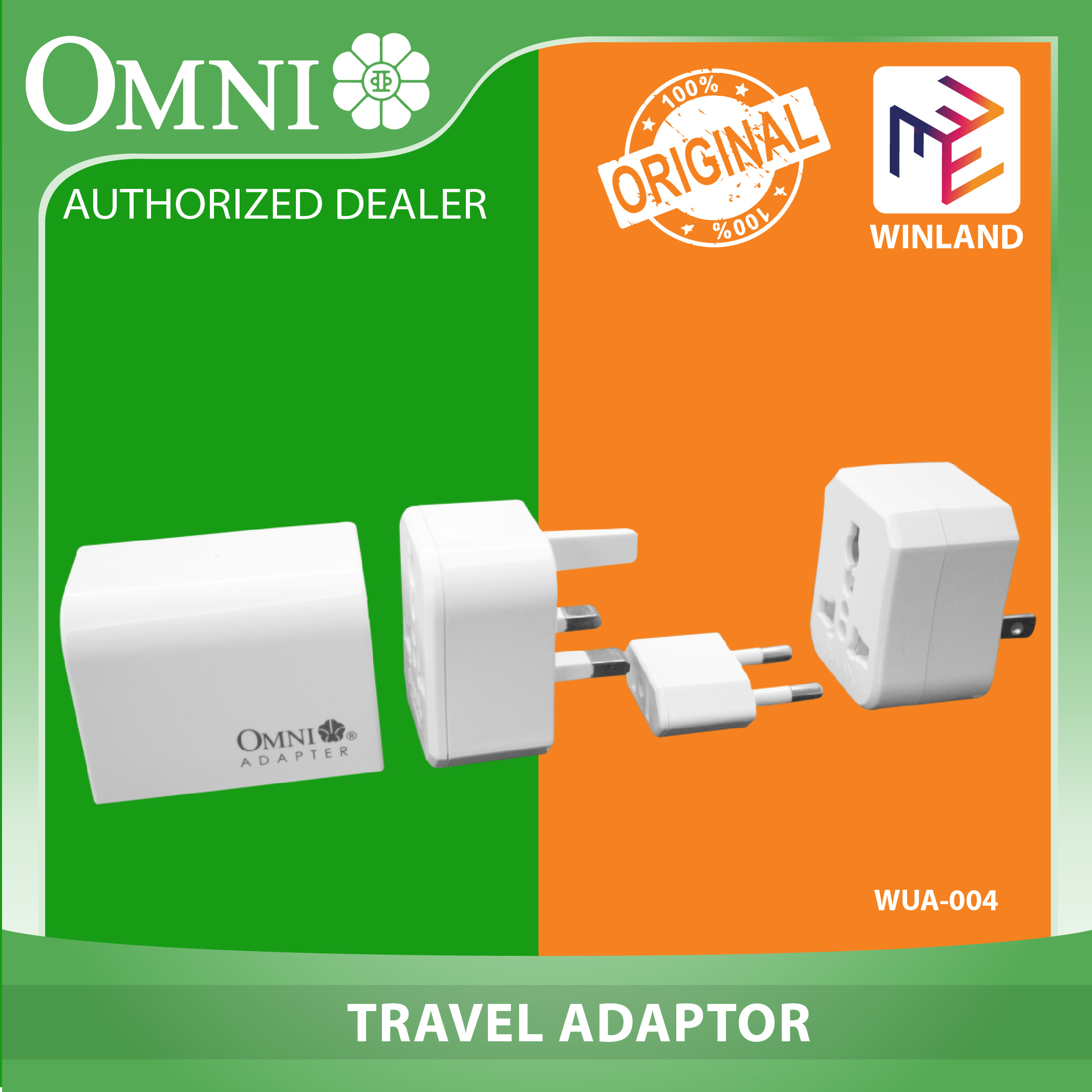 omni nano universal travel adapter