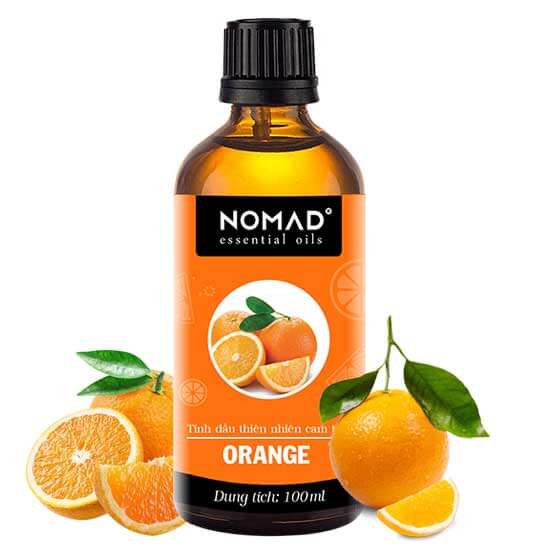 Tinh Dầu Vỏ Cam Nguyên Chất Nomad Essential Oils Orange