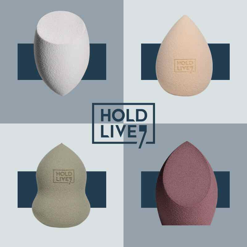 Set 5 món bông mút trang điểm Hold live cao cấp