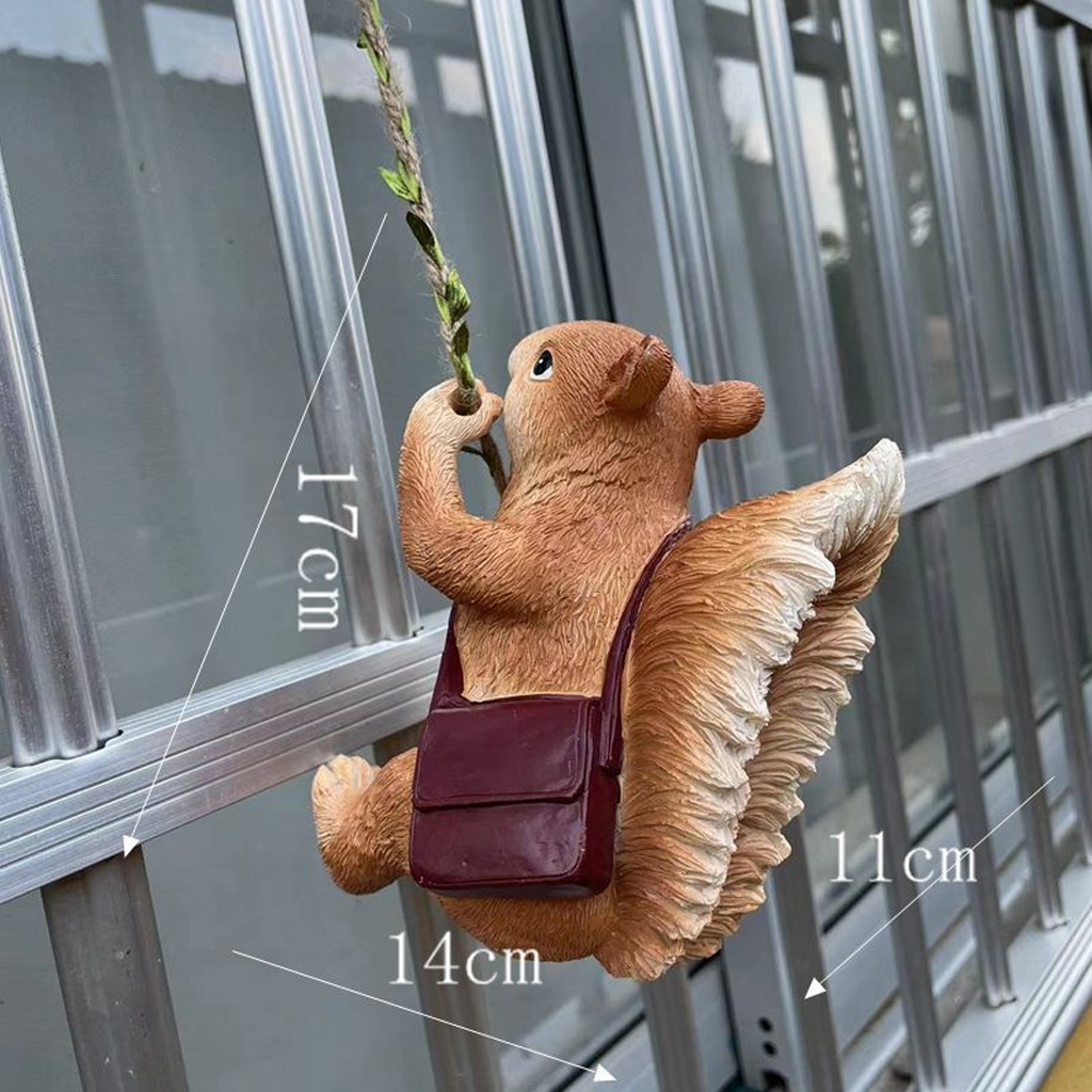 Tượng làm vườn ngoài trời đồ trang trí sân vườn thủ công mỹ nghệ nhựa mô hình nhỏ đồ trang trí sân vườn hiển thị cảnh quan vi mô