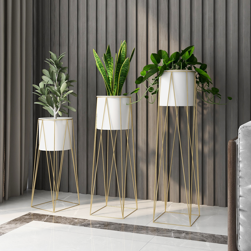 Wrought Iron Elevated Flower Pot Rack / Plant Rack Plant stand Plant