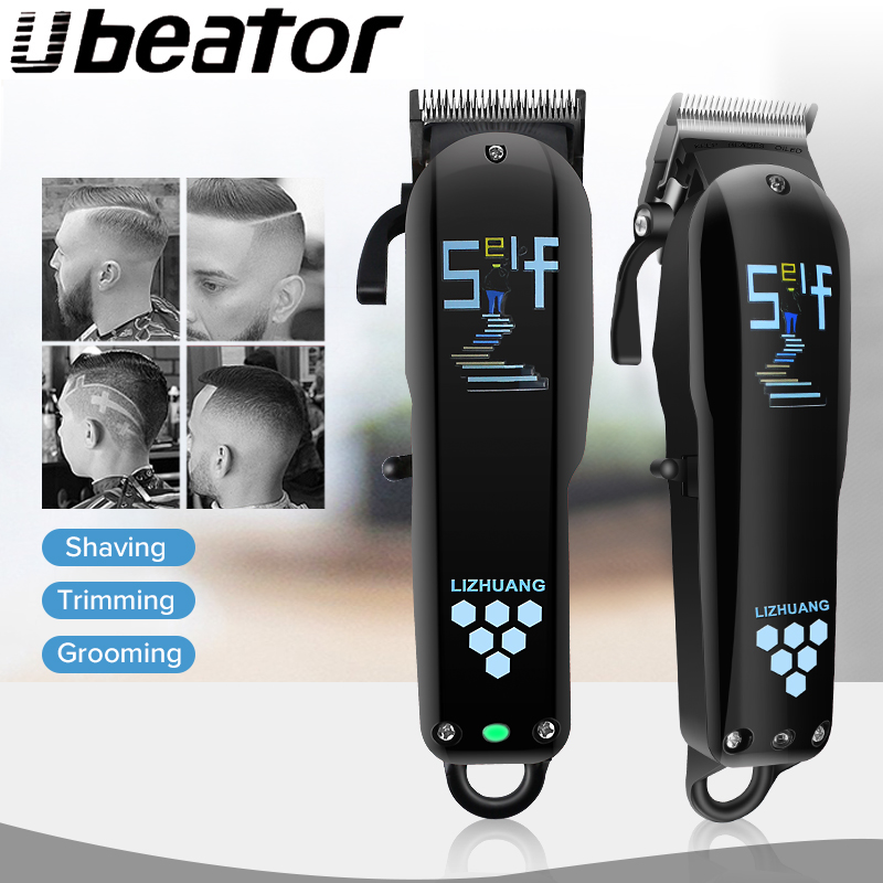 Black Clipper Shaving Steel Blade For Men Styler Groomers Sets Hair Styling Tools Salon Professional Household Child Pets Remover Hair