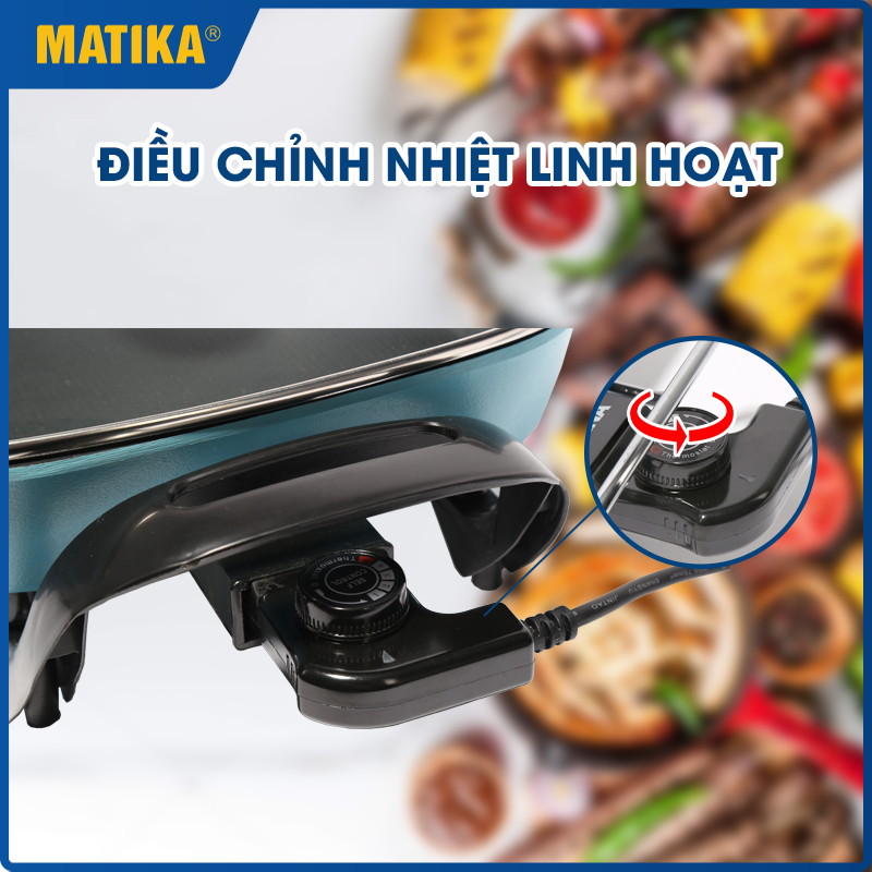 Chảo Điện Đa Năng MATIKA MTK-9015