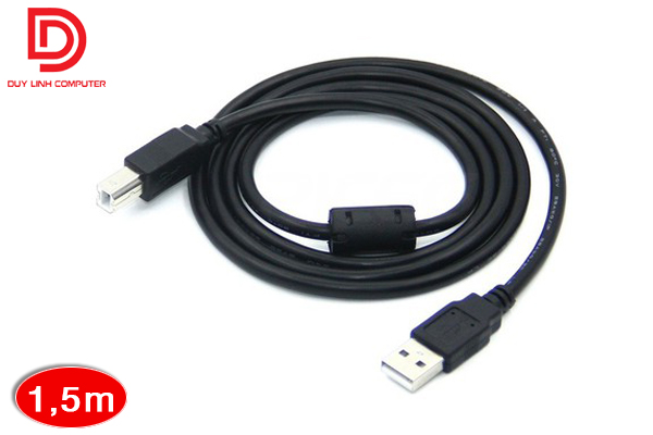 Dây máy in usb 1.5m - 3m - 5m chống nhiễu 2.0 , loại tốt , cáp máy in