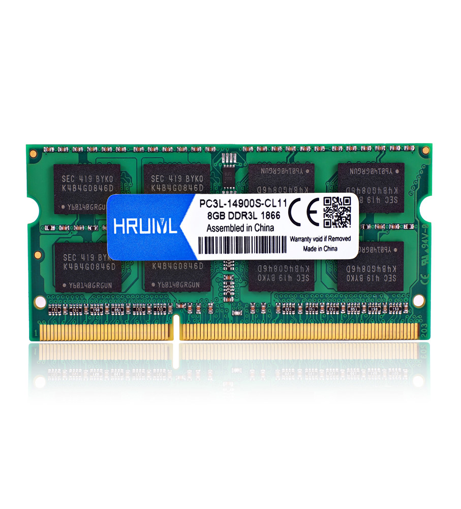HRUIYL RAM Máy Tính Xách Tay DDR3 DDR3L 1066MHZ 1333MHZ 1600MHZ 1866MHZ 2G 4G 8G Memoria Sdram PC3-8400S PC3-12800S PC3-10600S...