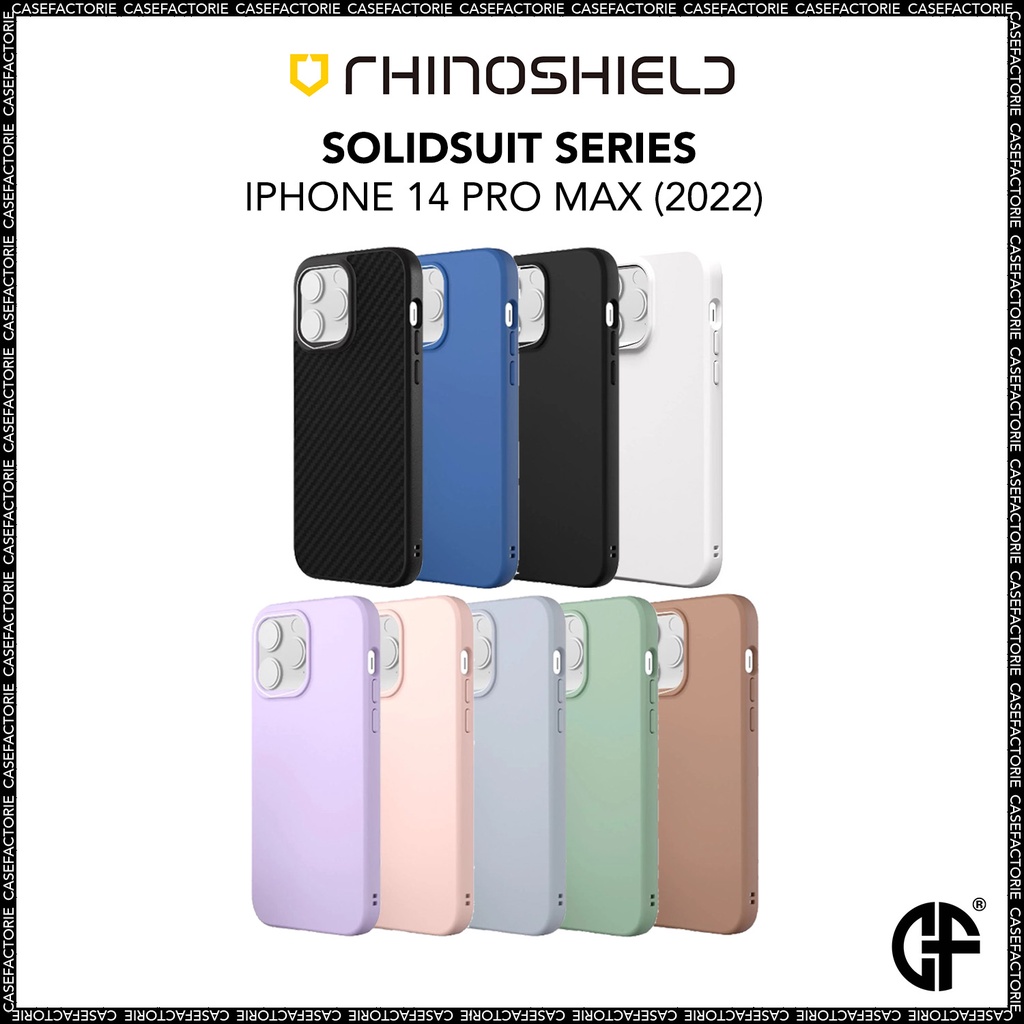 Top○RhinoShield SolidSuit Case for iPhone 14 Pro Max (2022) | Lazada  Singapore