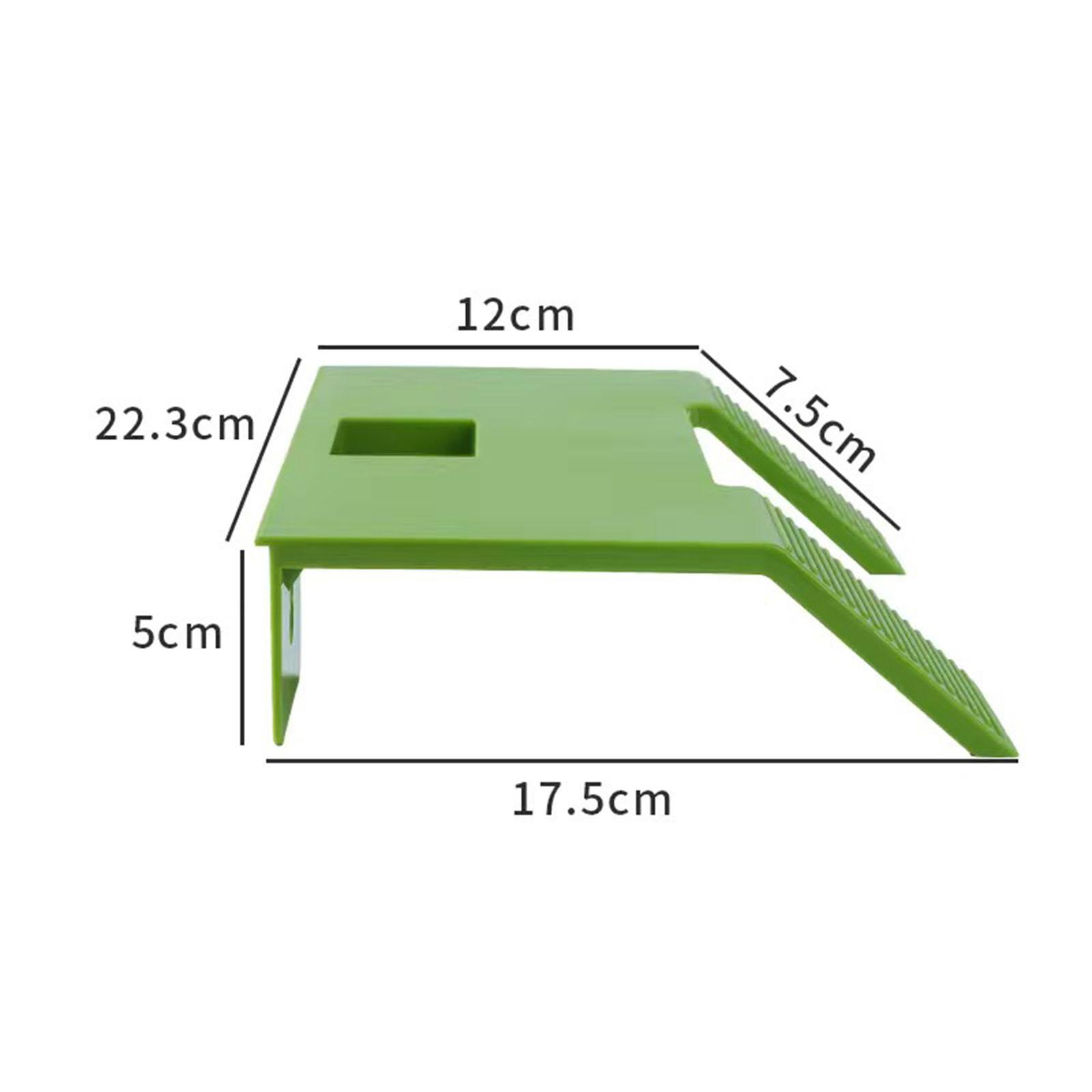 Moon TRIANGLE Turtle Resting Basking Platform Climbing Shelf for Frog Tortoises Amphibians