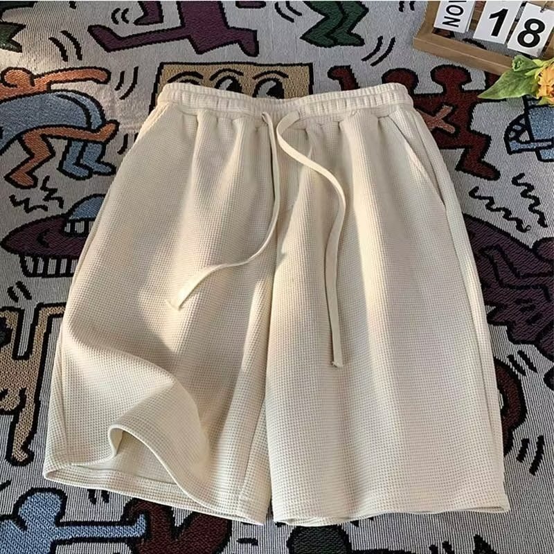 ASRV Loose-fitting shorts Solid shorts Men's sports shorts Fashion shorts