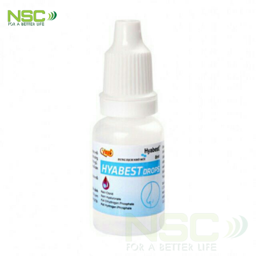 Dung dịch nhỏ mũi HYABEST 8ml (Dùng được cho trẻ em) (Date 27/01/2023)