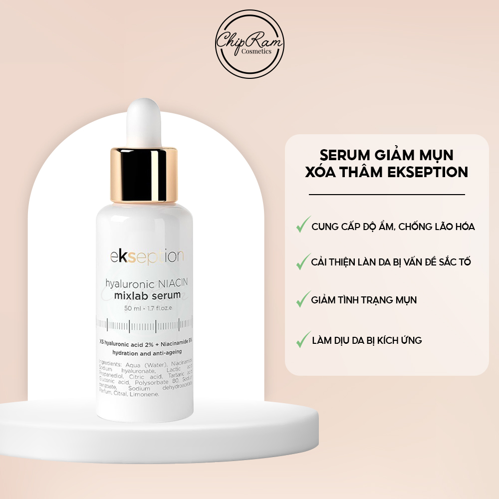 Serum cho da sạm nám Ekseption Hyaluronic TRX chống lão hóa 75ml