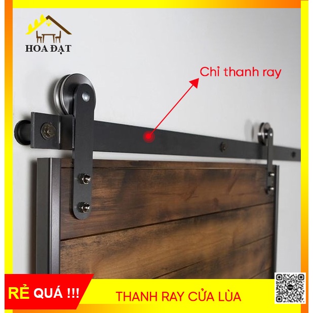 Thanh ray cửa lùa - dùng lắp đặt cho cửa lùa