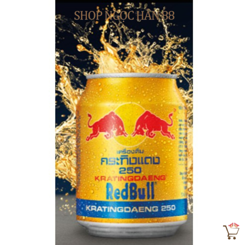 (Chính hãng) Lốc 6 Lon 250ml Bò Húc Redbull Thái Lan