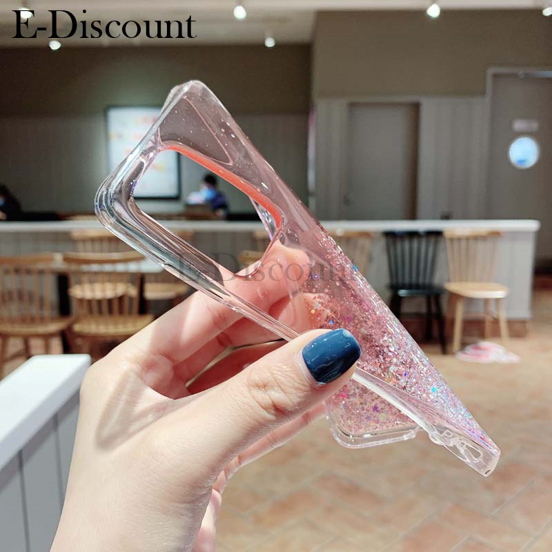 New Phone case OPPO A5i case Glitter Bling Sequins Starry Sky Transparent Soft Full Stars Moon for OPPO A5i case. 