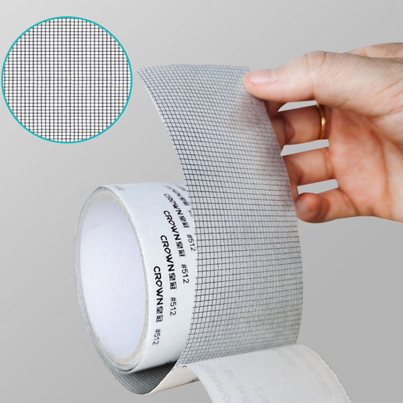 Window Screen Repair Tape Self-adhesive Net Door Fix Patch Anti-Insect Mosquito Mesh Broken Holes Repair.