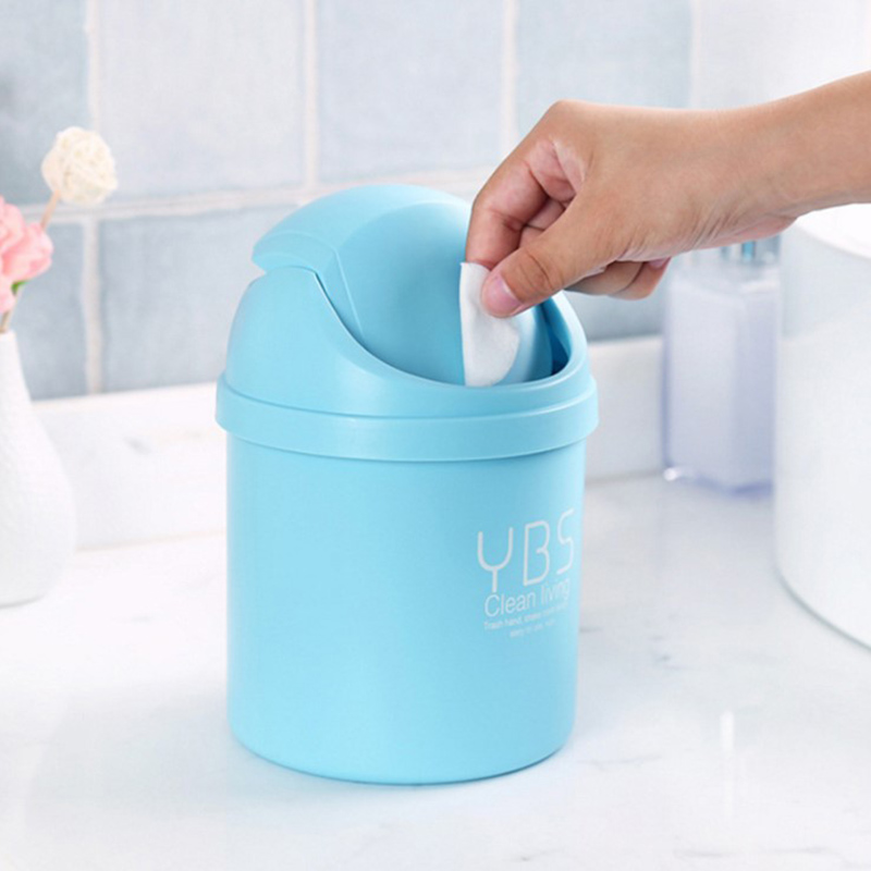 [Fortitudes] Nhỏ Để Bàn Thùng rác Thùng rác nhỏ hộ gia đình với thùng lưu trữ Bàn