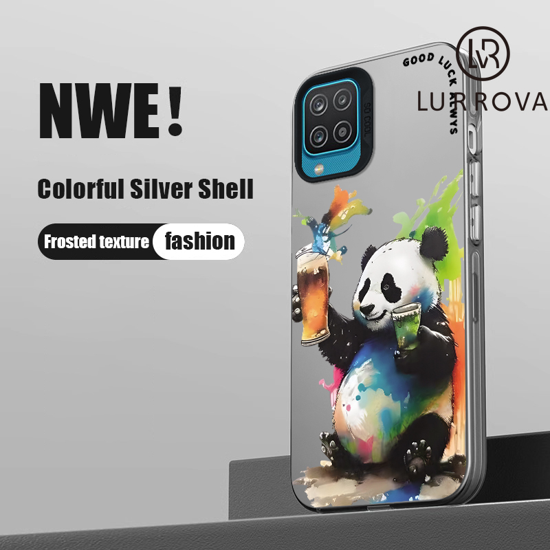 Case Samsung A12 M12 Graffiti Monkey Graffiti Doraemon Graffiti Panda Graffiti Astronaut Graffiti Black Cat Colorful cartoon mobile phone case