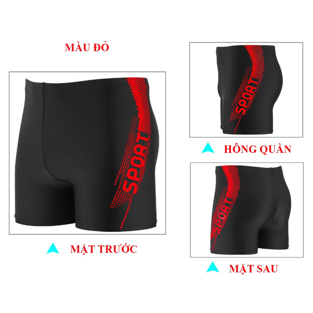 (S.A.L.E S.Ố.C) Quần bơi nam dáng đùi SHORT SPORT co giãn 4 chiều