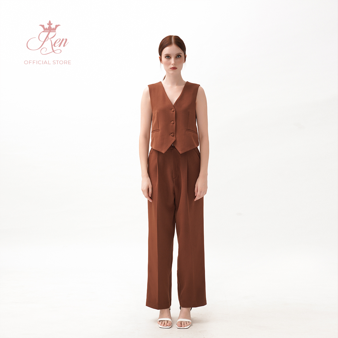 REN BY TEE - Áo Gilet Cổ V Sát Nách