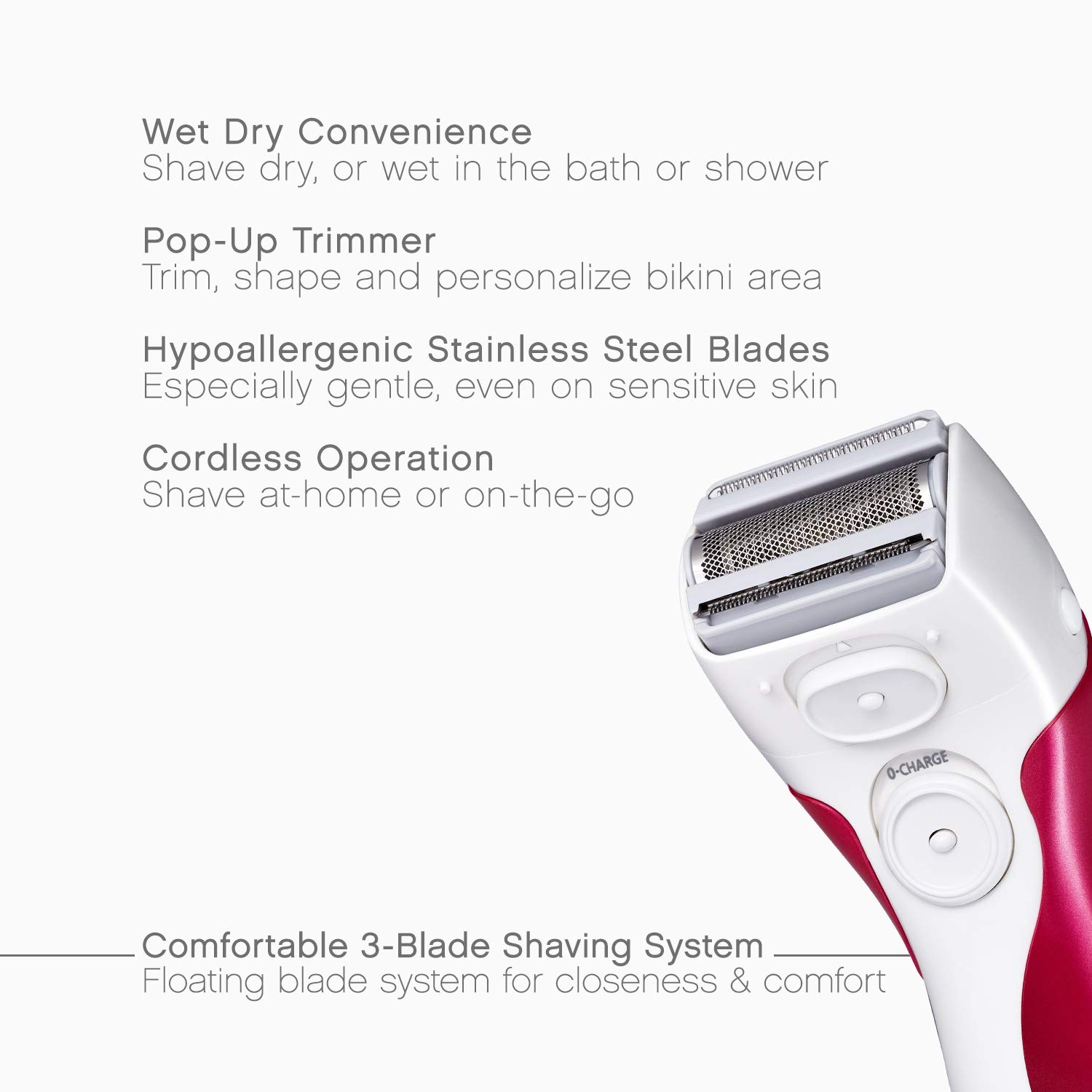 panasonic electric shaver for women es2207p