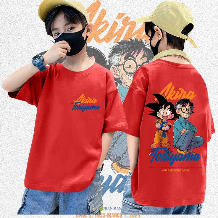 Dragon Ball Anime T-shirt Miss Akira Toriyama ดราก้อนบอล อะนิเมะ เสื้อ ...