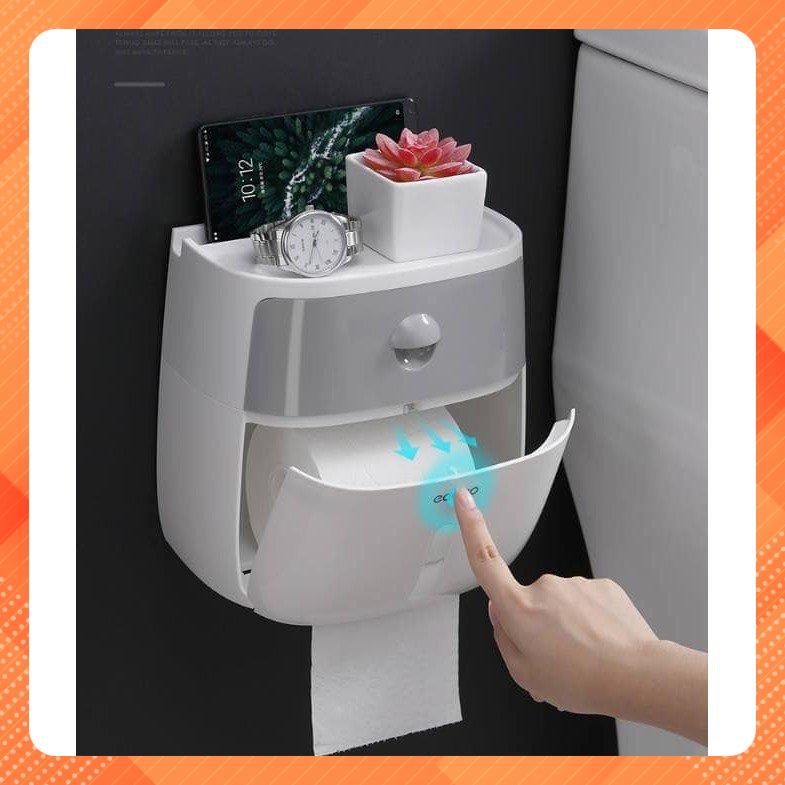 Hộp đựng giấy vệ sinh 2 tầng ECOCO