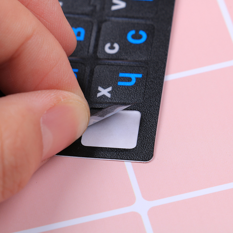[North Bring] Russian standard keyboard layout sticker letters on replacement