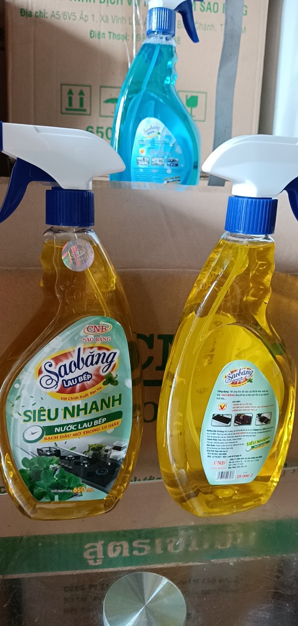 nước lau bếp sao băng - cao cấp