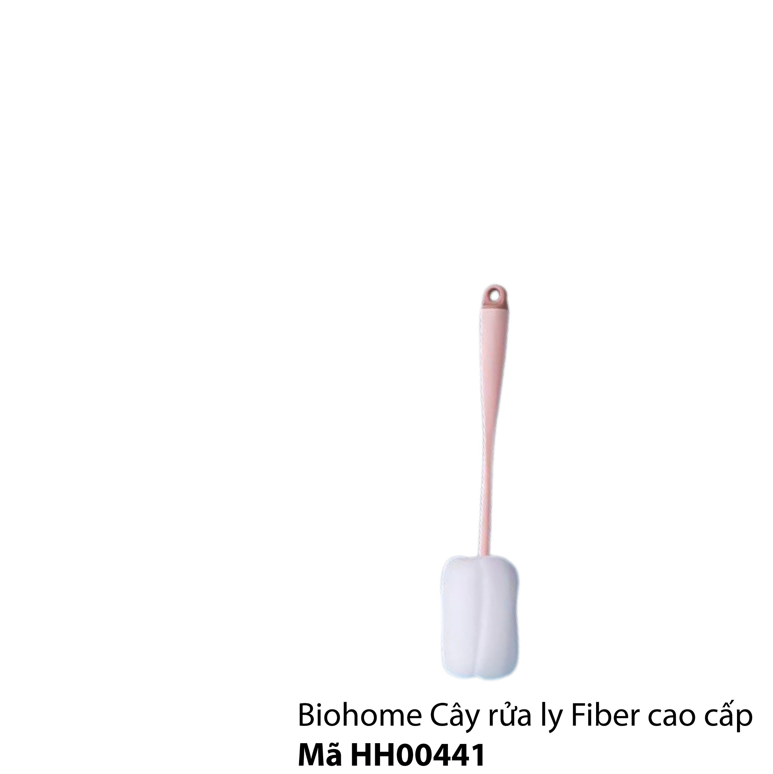 Dụng cụ cọ rửa ly, chai, lọ đầu mút chuyên dụng cọ rửa ly FIBER BIO 0441 nhuavietnhat