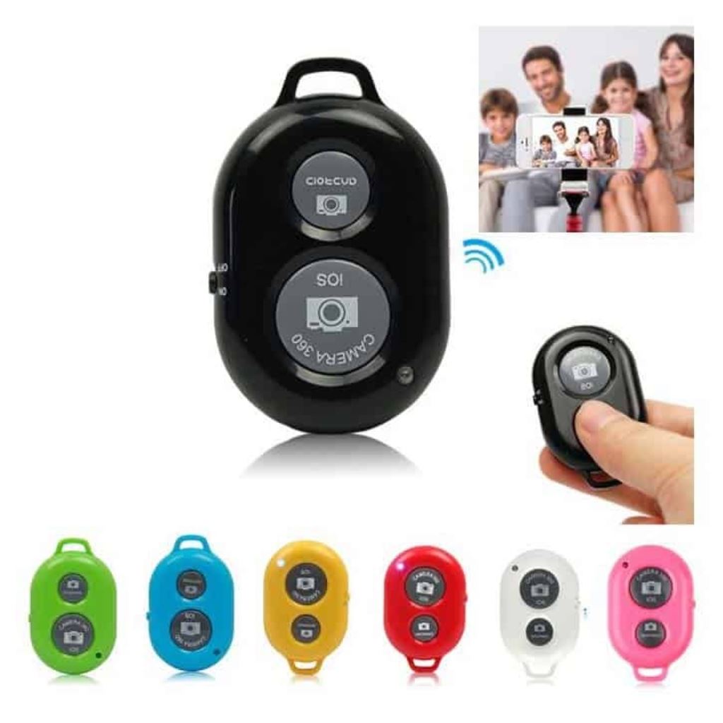 Xả hàng - Remote Chụp Ảnh Cho Điện Thoại Bluetooth Shutter -Dc1252