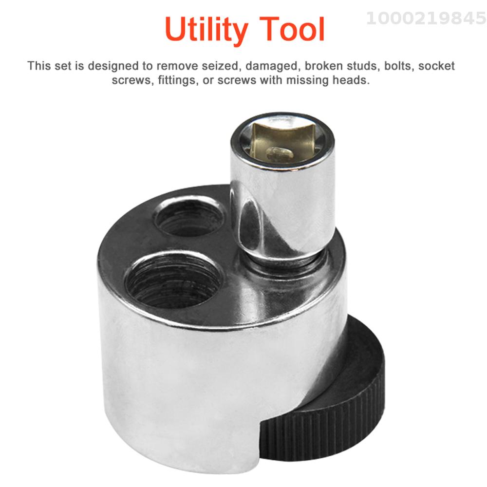 T31006 dụng cụ tháo bu lông chuyên nghiệp bu lông bị hỏng Remover hữu ích xoắn ốc Nut extractors Tước đinh vít đinh tán phụ kiện công cụ tháo gỡ