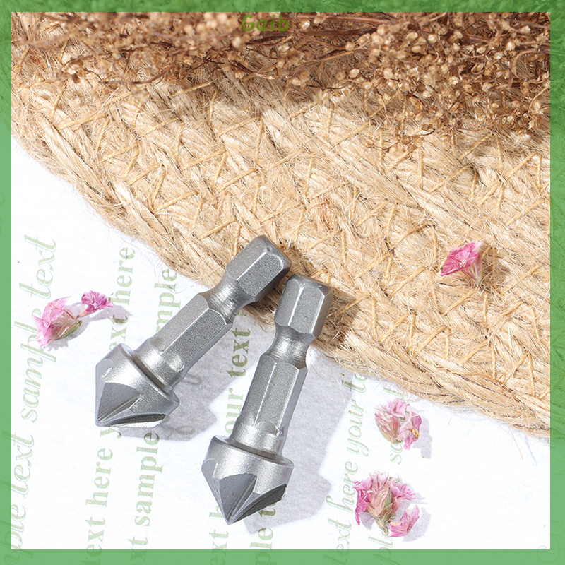 Gaib 6 Flute Countersink Drill Bit Chamfer Cutting Woodworking Tool hexagon handle