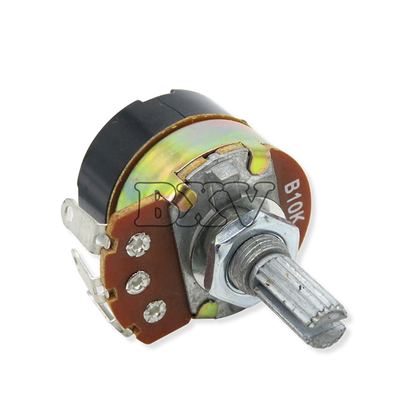 WH138-1 Potentiometer Adjustable Resistance Speed Regulator With Switch ...