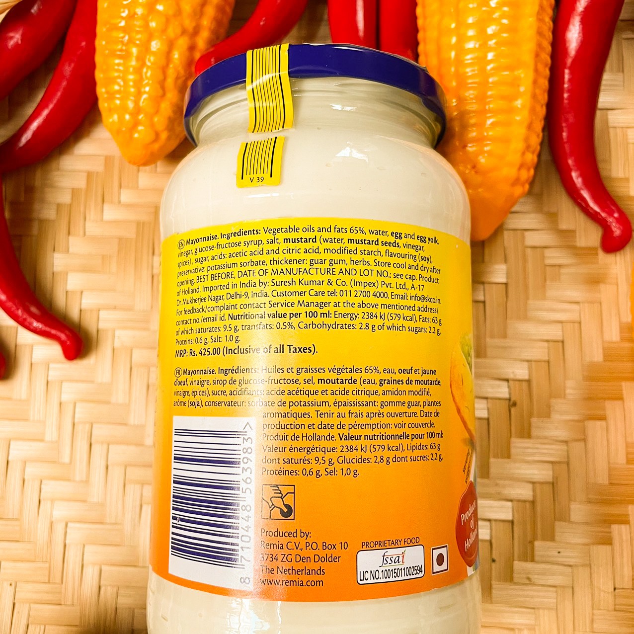 SỐT MAYONNAISE HÀ LAN REMIA 1KG