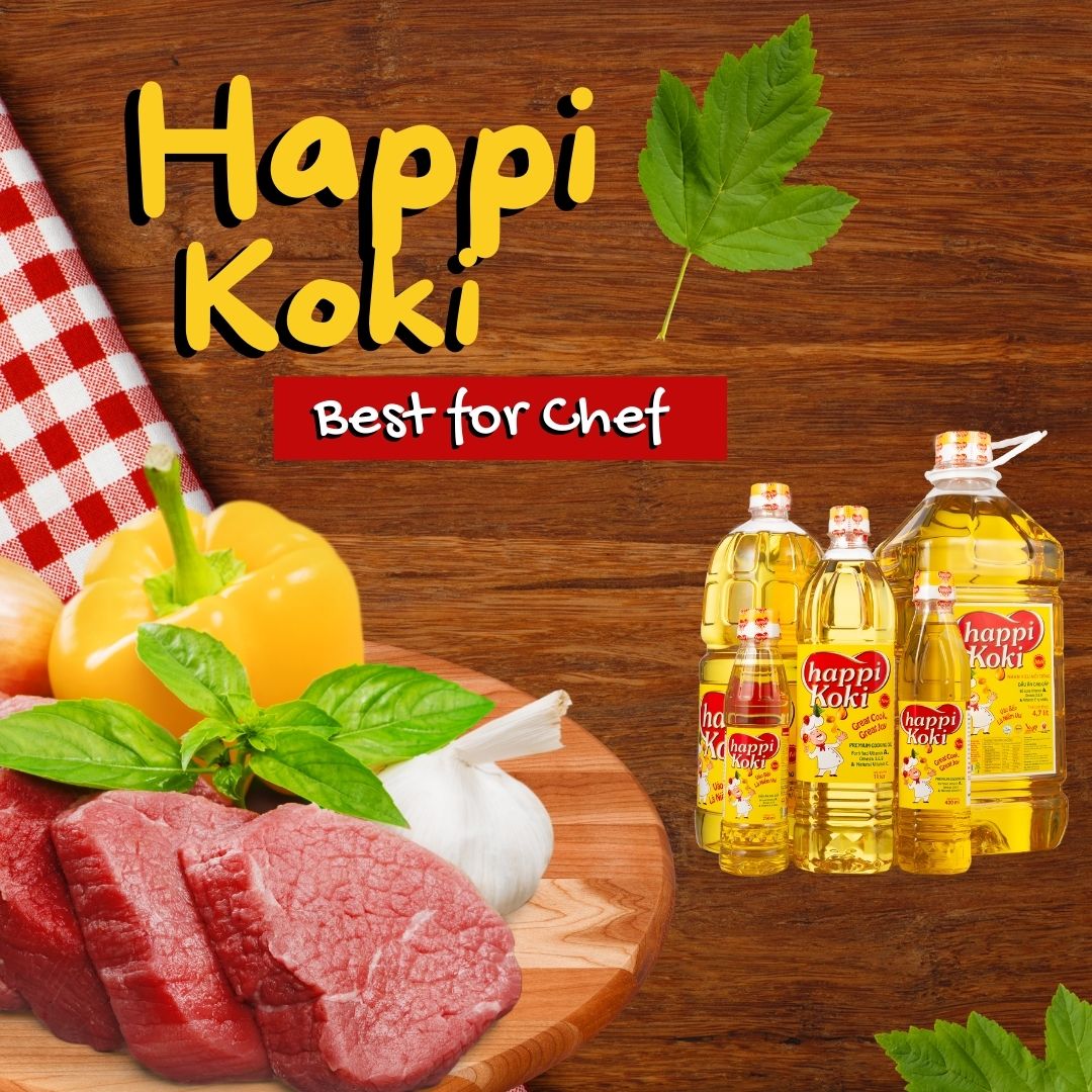 Dầu ăn Happi Koki 5L