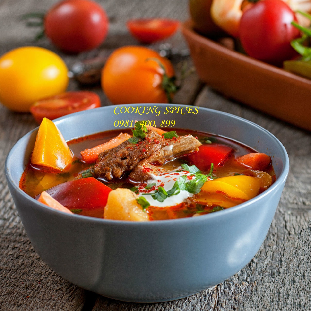 Bột Ớt Cựa Gà ( Paprika - Reg ) không cay nhập khẩu