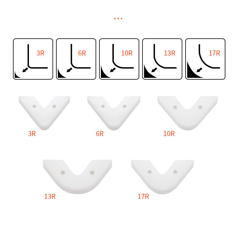 Metal scraper, scraper, glass scraper, angle and residual scraper, beautiful sewing tool set Scraper board