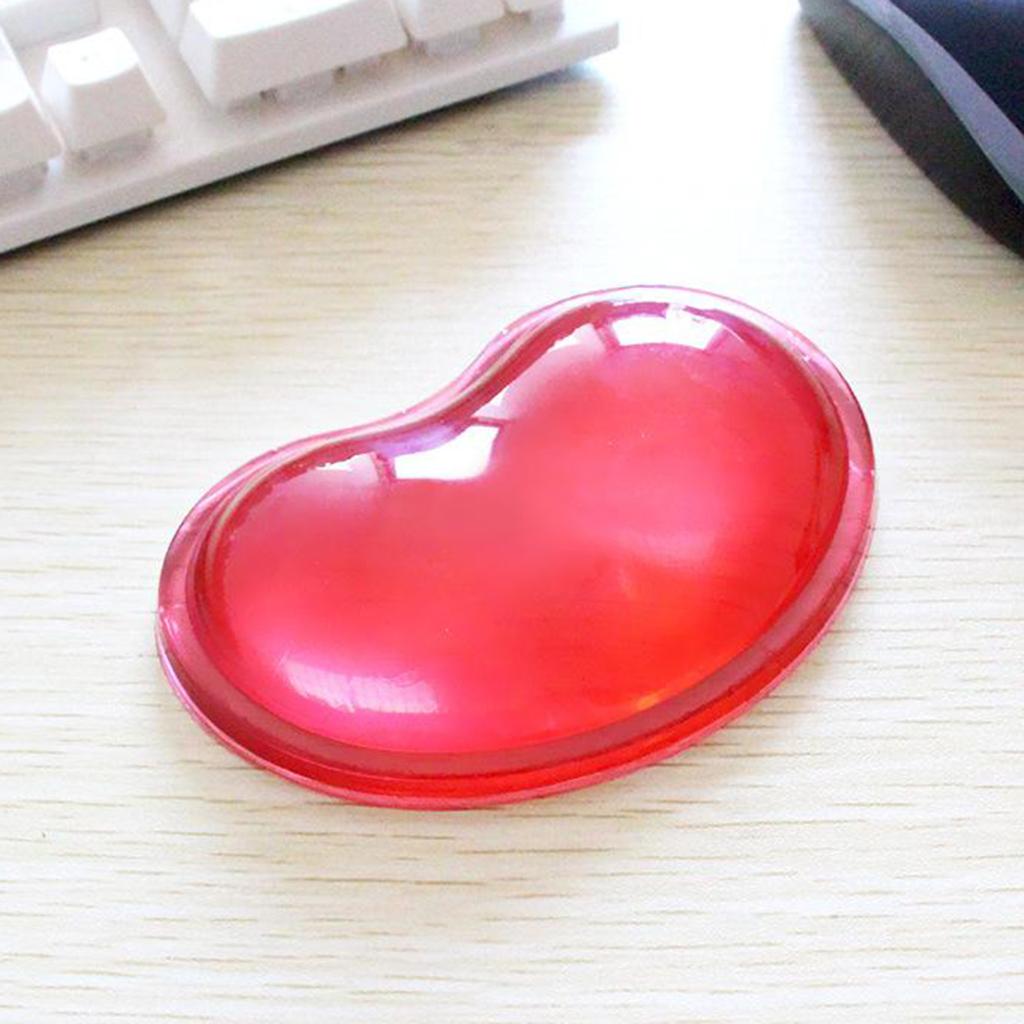 Amagogo 1x Soft Silicone Gel Wrist Rest Ergonomic Mouse Pad Reduce Wrist Fatigue Pain