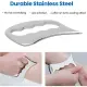 Stainless Steel Gua Sha Scraping Massage Tool Set Muscle Scraper Tool for Back,Leg, Arm, Neck, Shoulder and Whole Body Acupoints. 