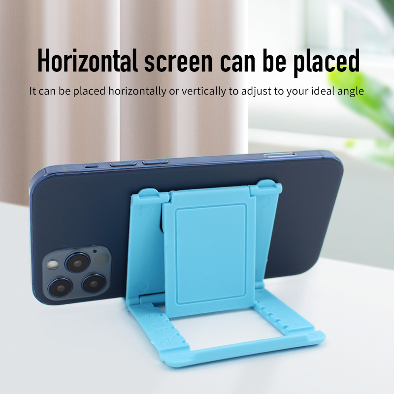 Multifunctional Portable Table Adjustable Double Folding Mobile Phone Holder Home Universal simple Desktop lazy cellphone Stand