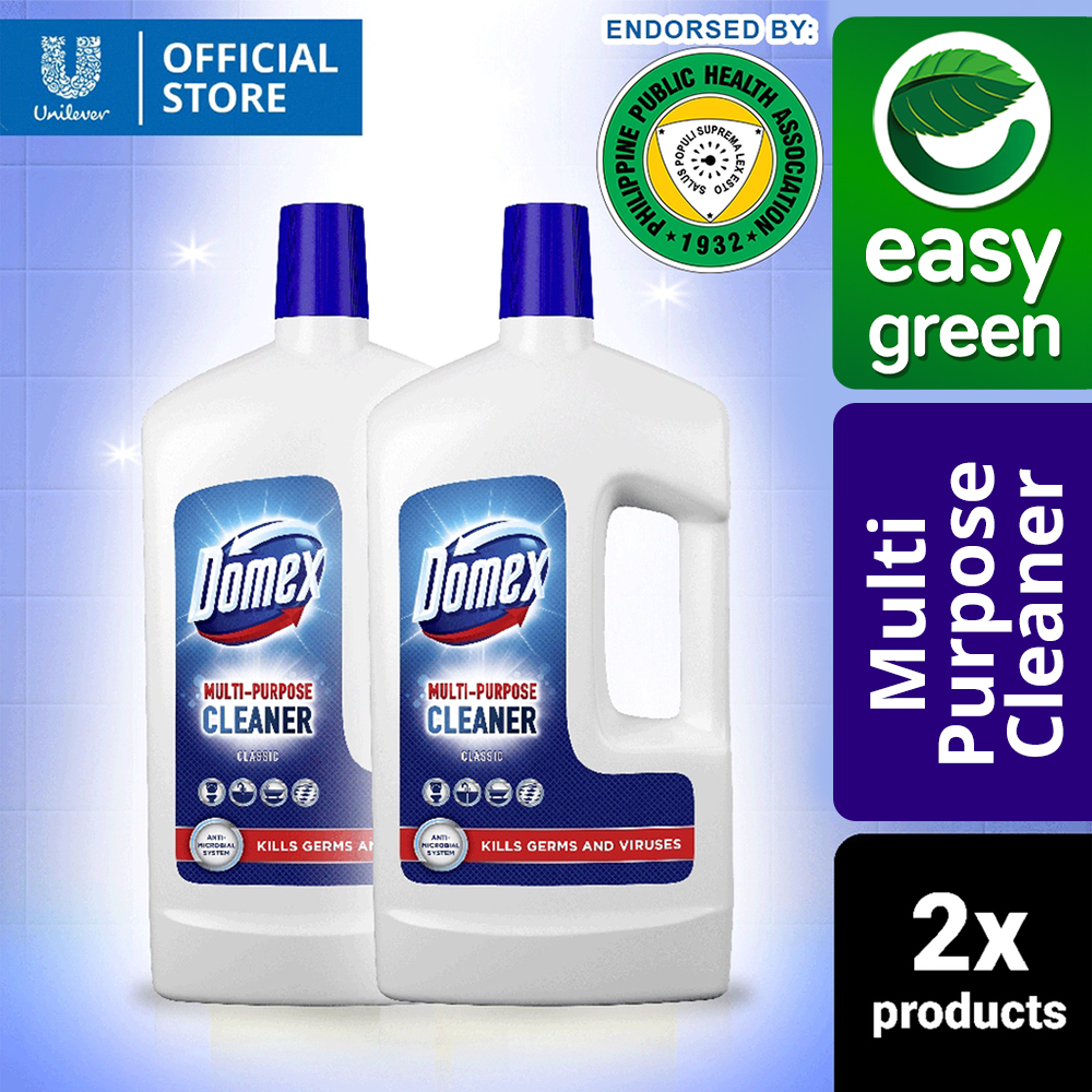 [BUNDLE OF 2] Domex MultiPurpose Cleaner Classic Antibacterial 1L