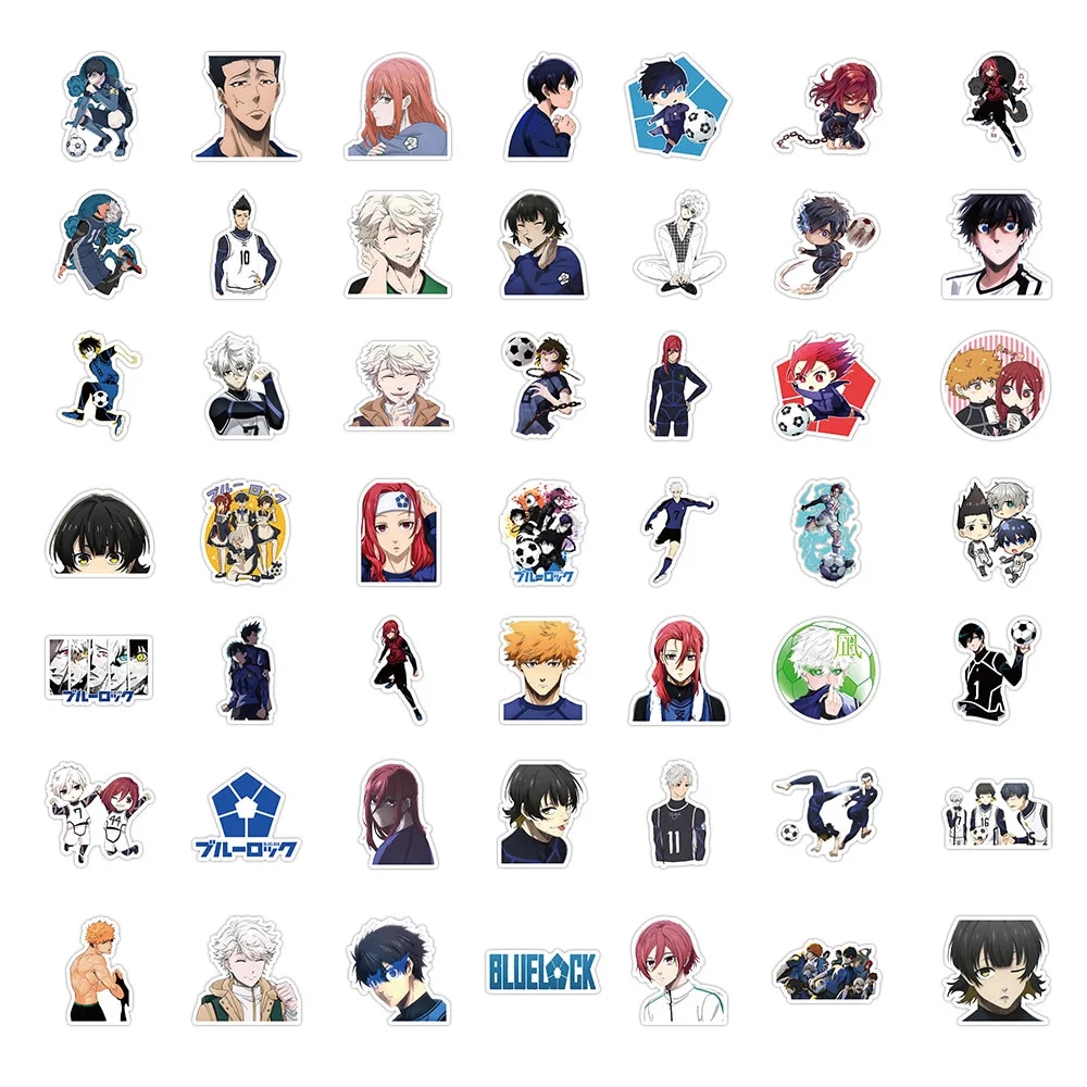 100%20s%20Blue%20Lock%20Stickers%20Isagi%20Yoichi%20Cartoon%20Stickers%20Decals%20DIY%20Phone%20Case%20Laptop%20Skateboard%20Cool%20Anime%20Kids%20Sticker%20Toy%20-%20Image%209