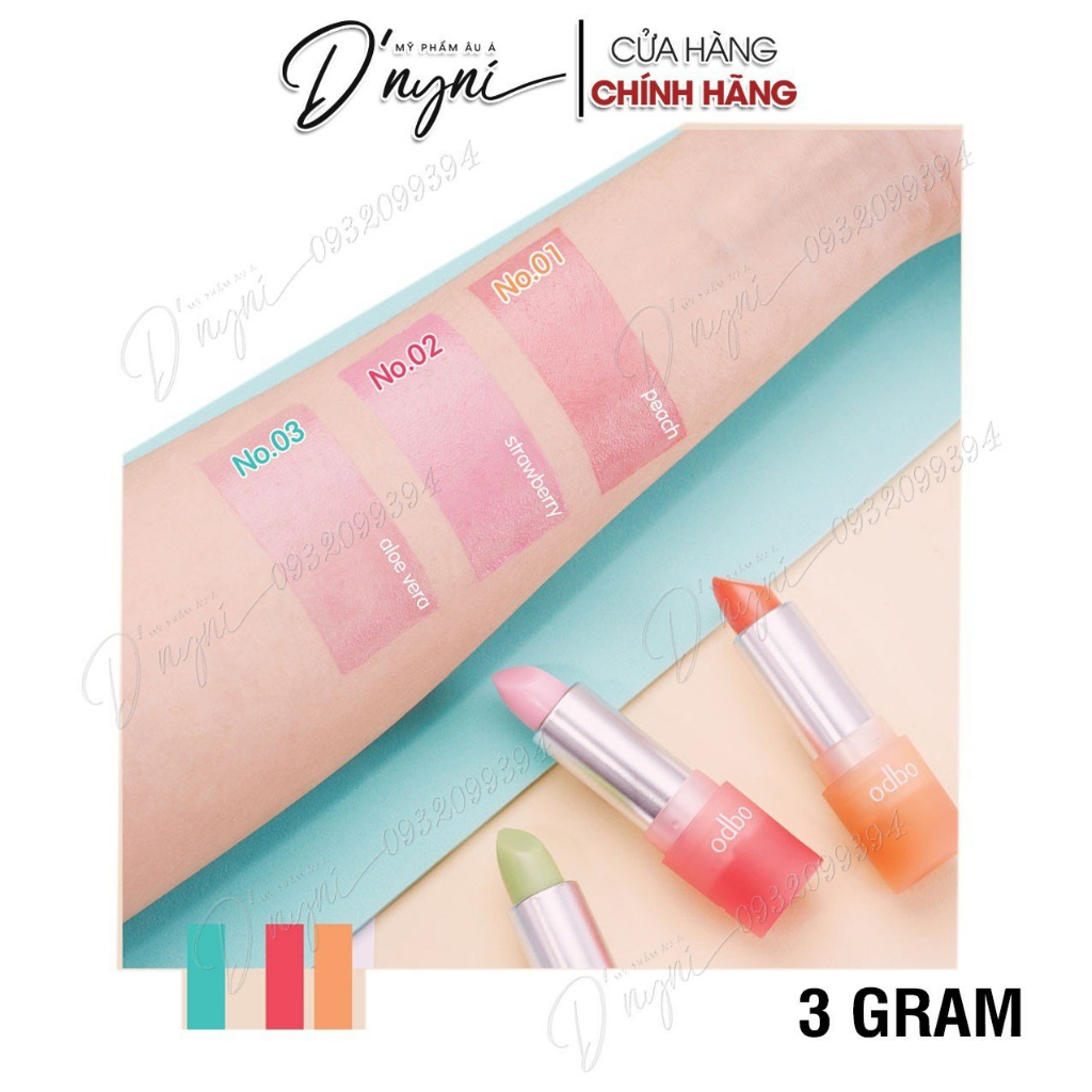 Son Dưỡng Môi Odbo Collagen Magic Lip Balm