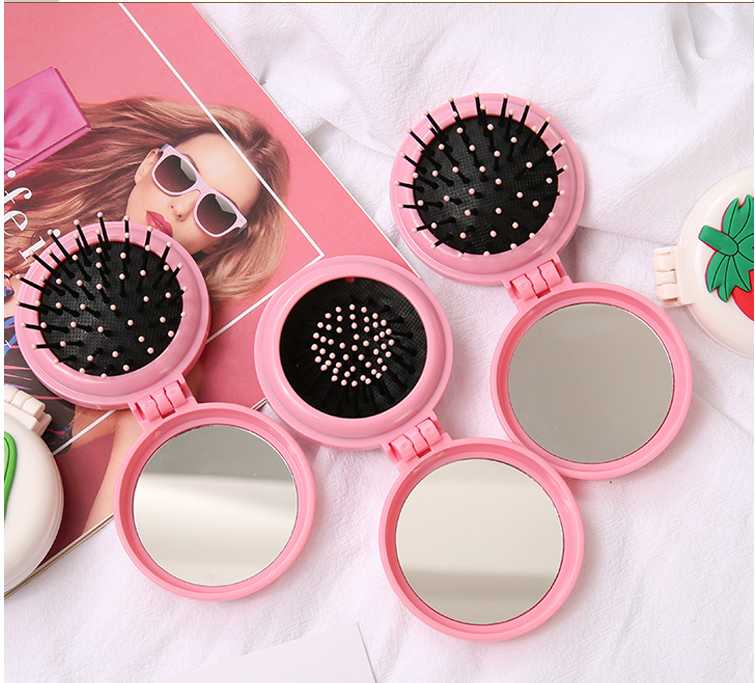 Bộ gương lược mini bỏ túi siêu cute