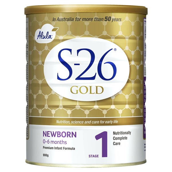 Sữa S26 số 1,2,3,4 gold 900g (MẪU MỚI)