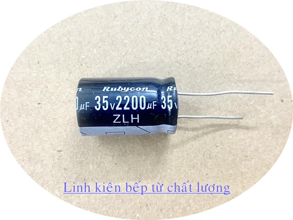 10 cái tụ hóa 2200uf 35v 16*25mm mới chính hãng nichicon 100%