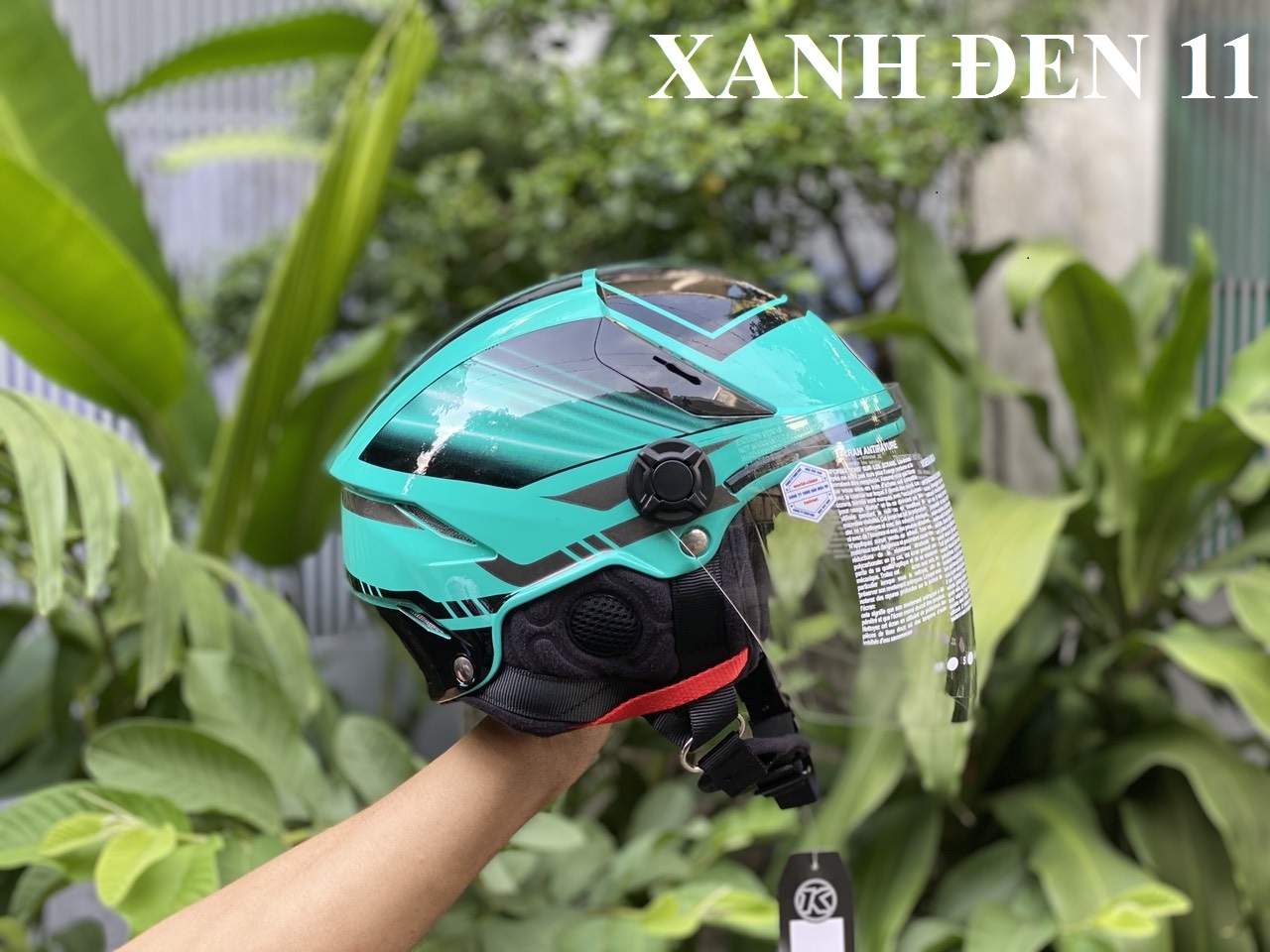 Nón Bảo Hiểm KYT PLAIN TYGER 1/2 Chính Hãng