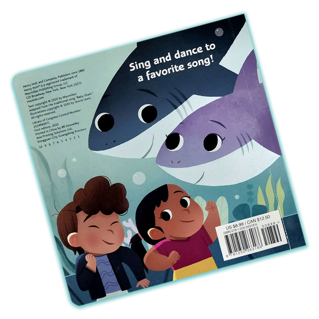 SG Stock] (Ages 2-4) Baby Shark illustrated by Stevie Lewis - Children  Toddler English Story Picture Board Book (1pc) | Lazada Singapore