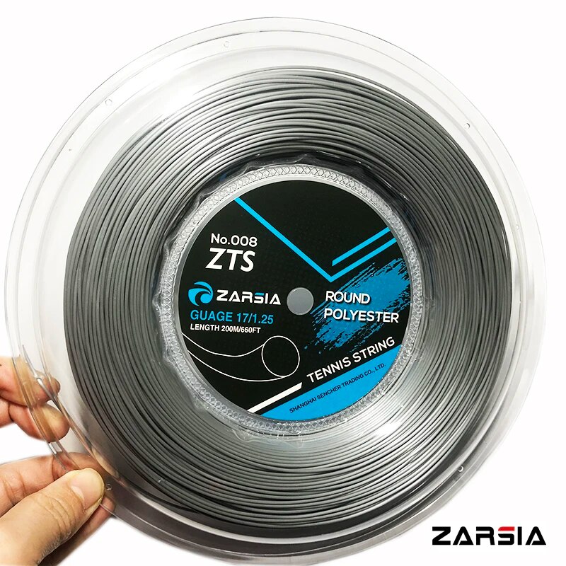【NEW】 1 Reel Zarsia Smooth Tennis Racket String Tennis Racquet 4g ...