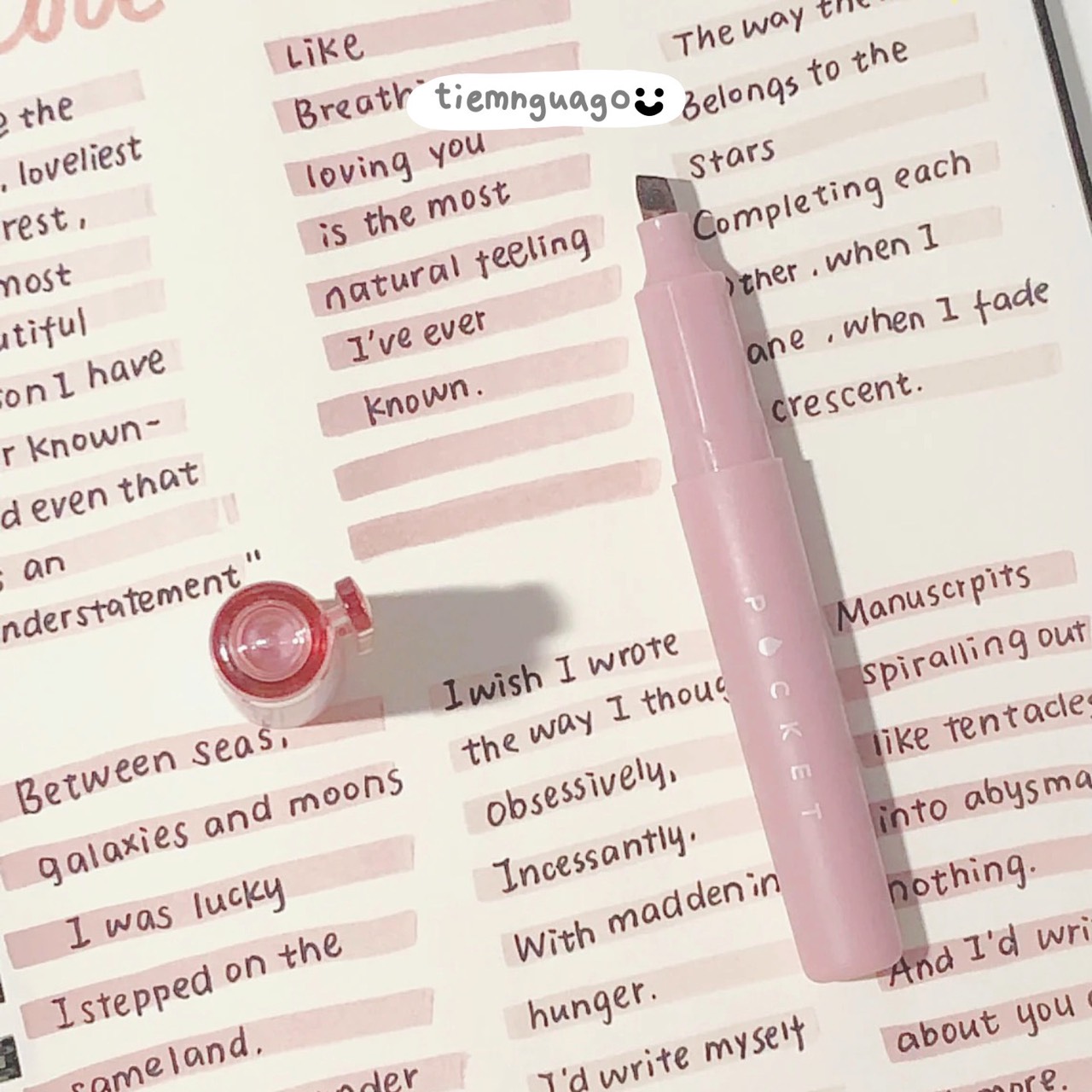 Bút highlight Pastel Pocket - Tiệm Ngựa Gỗ