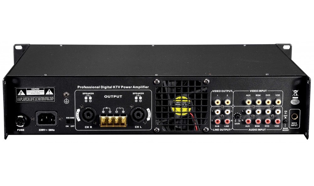 [HCM][Trả góp 0%]Amply Kỹ Thuật Số Bosa KTV-3300